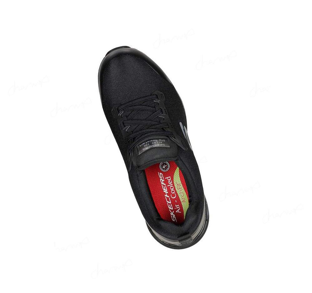 Zapatos De Trabajo Skechers Arch Fit SR - Evzan Mujer Negras | 39A6R_AR