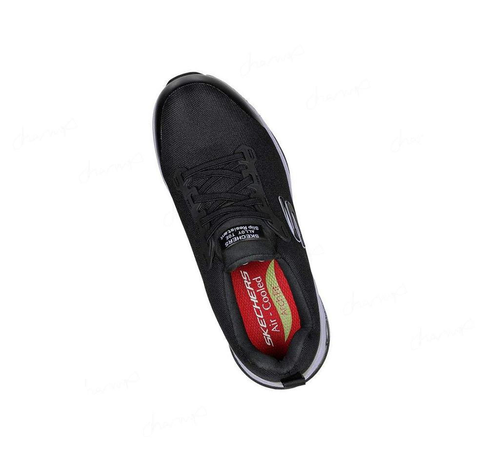 Zapatos De Trabajo Skechers Arch Fit SR - Evzan Mujer Negras Moradas | 39T1E_AR