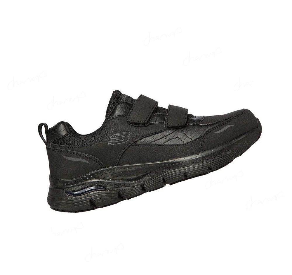 Zapatos De Trabajo Skechers Arch Fit SR - Xantic Hombre Negras | T1360_AR