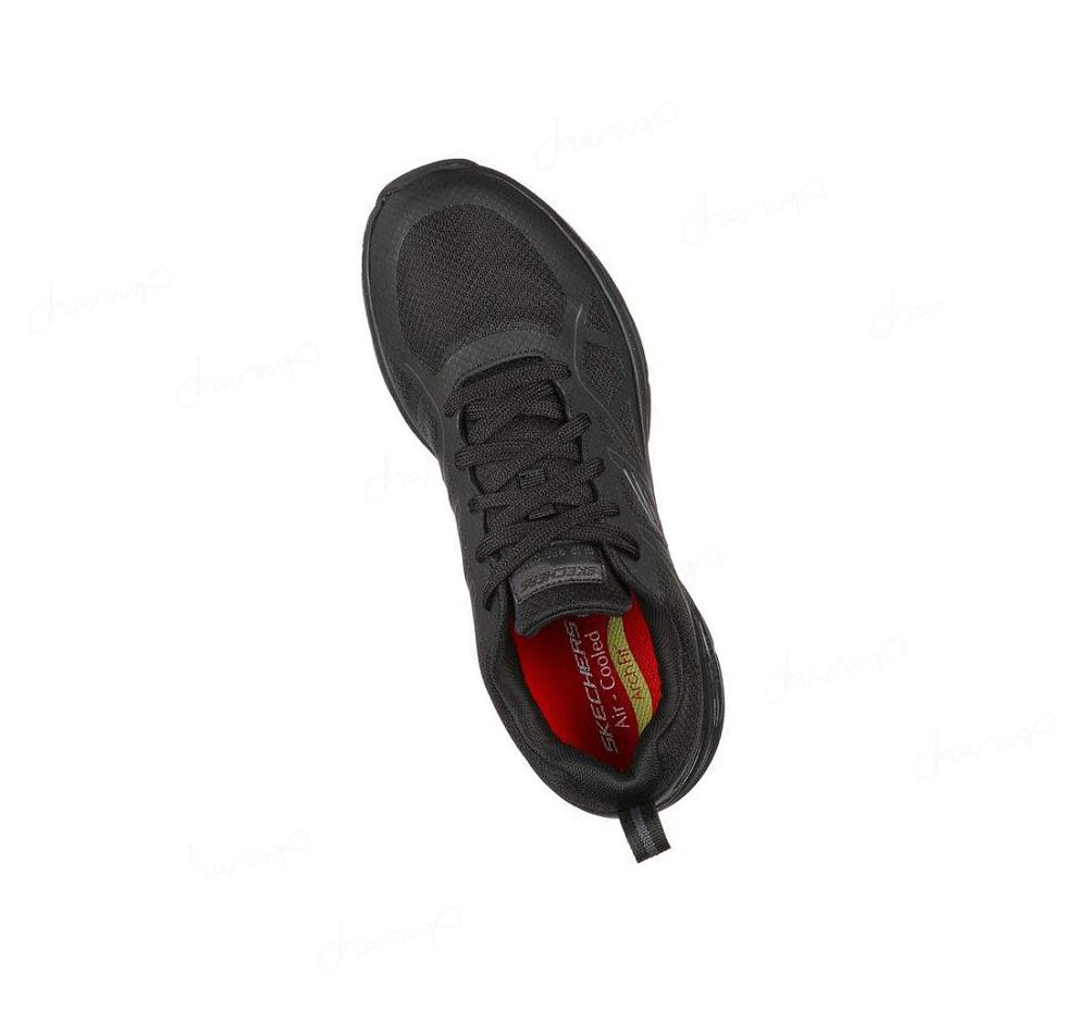 Zapatos De Trabajo Skechers Arch Fit SR - Axtell Hombre Negras | T536B_AR