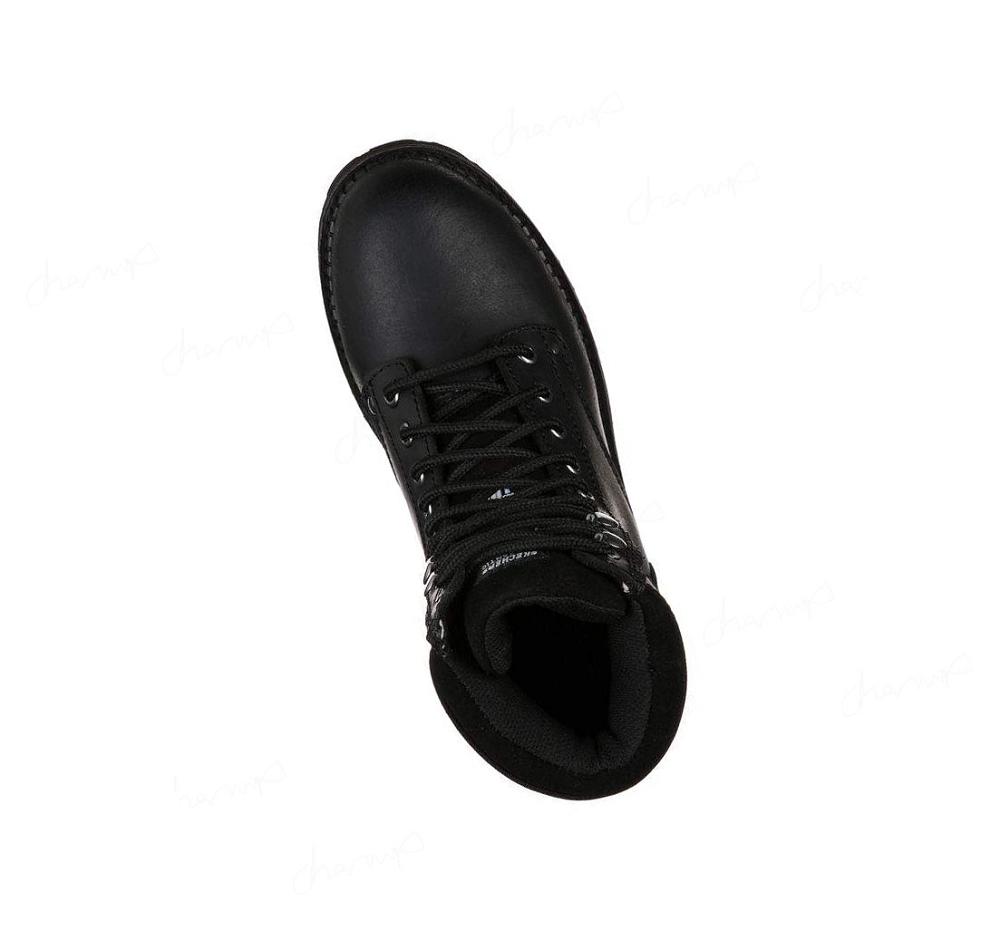 Zapatos De Trabajo Skechers Brooten ST Mujer Negras | 61T1X_AR