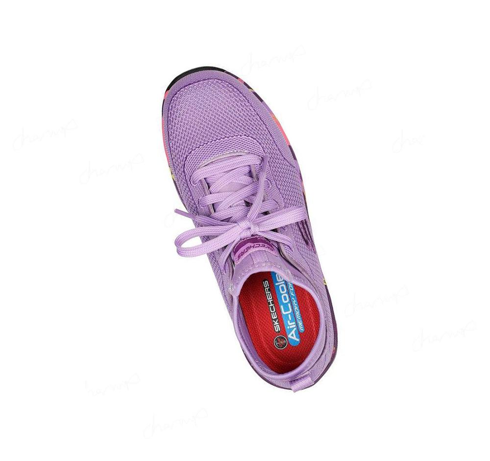 Zapatos De Trabajo Skechers Bulklin - Balran Comp Puntera Mujer Moradas Multicolor | 5596L_AR