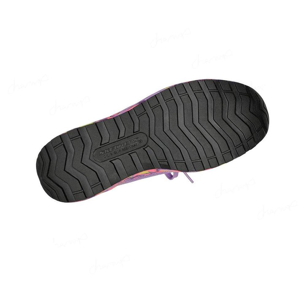 Zapatos De Trabajo Skechers Bulklin - Balran Comp Puntera Mujer Moradas Multicolor | 5596L_AR