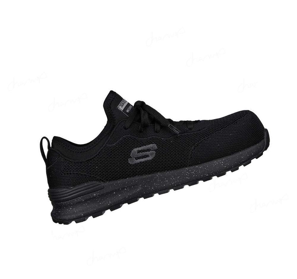 Zapatos De Trabajo Skechers Bulklin - Balran Comp Puntera Mujer Negras | 5A96S_AR