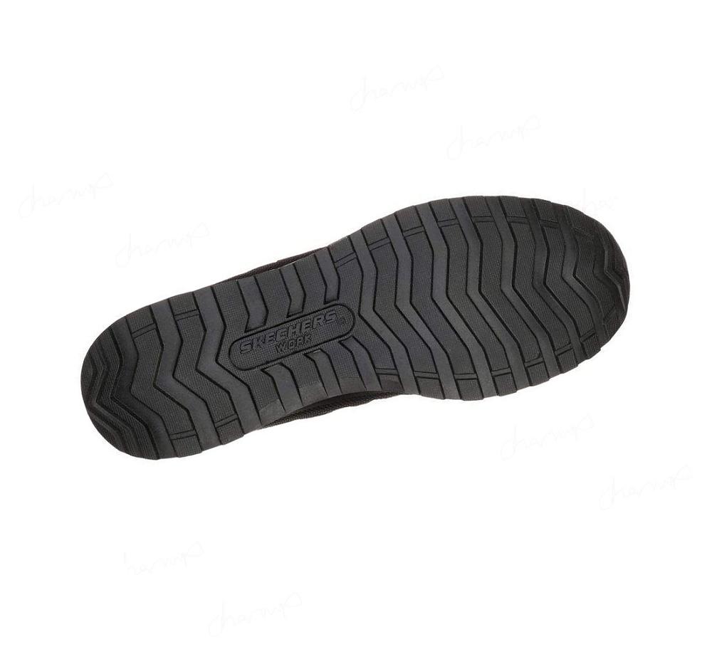 Zapatos De Trabajo Skechers Bulklin Comp Puntera Hombre Negras | 5636R_AR