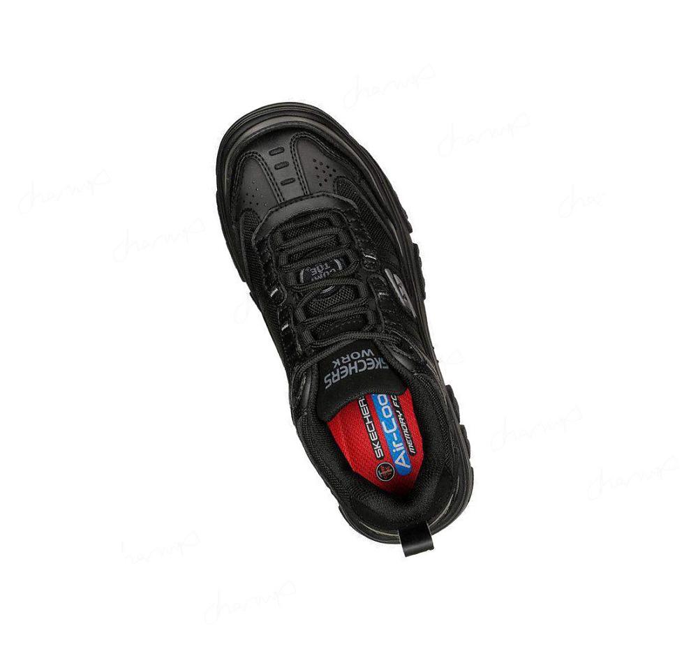 Zapatos De Trabajo Skechers Burgin - Hazardville Comp Puntera Mujer Negras | 60T18_AR