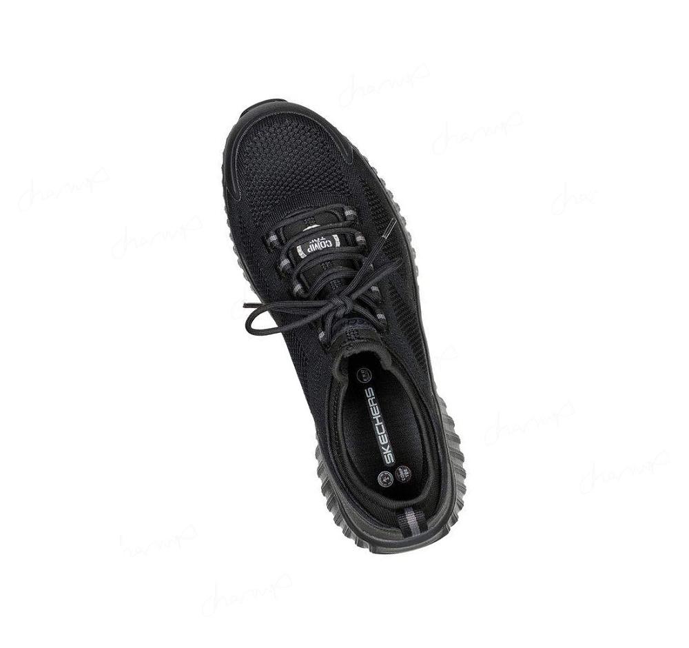 Zapatos De Trabajo Skechers Cicades - Rhettle ESD Comp Puntera Hombre Negras | A211Q_AR