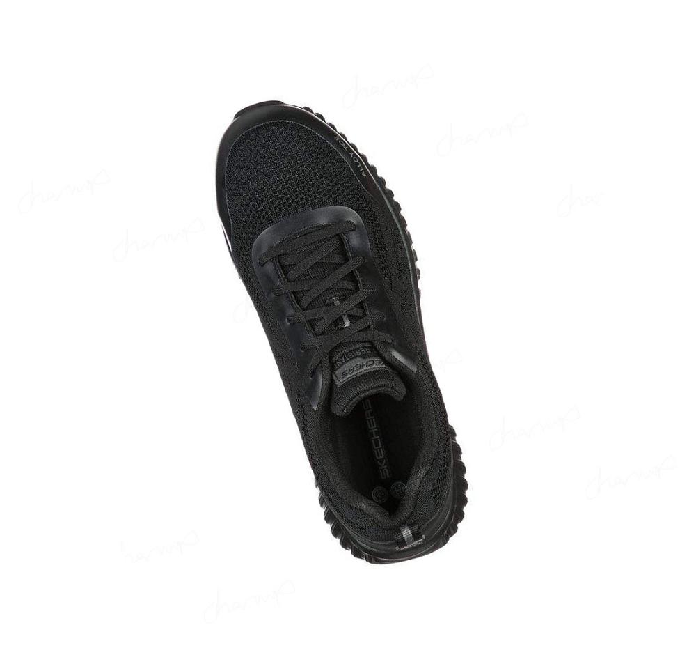 Zapatos De Trabajo Skechers Cicades - Taolo ESD Alloy Puntera Hombre Negras | A311G_AR