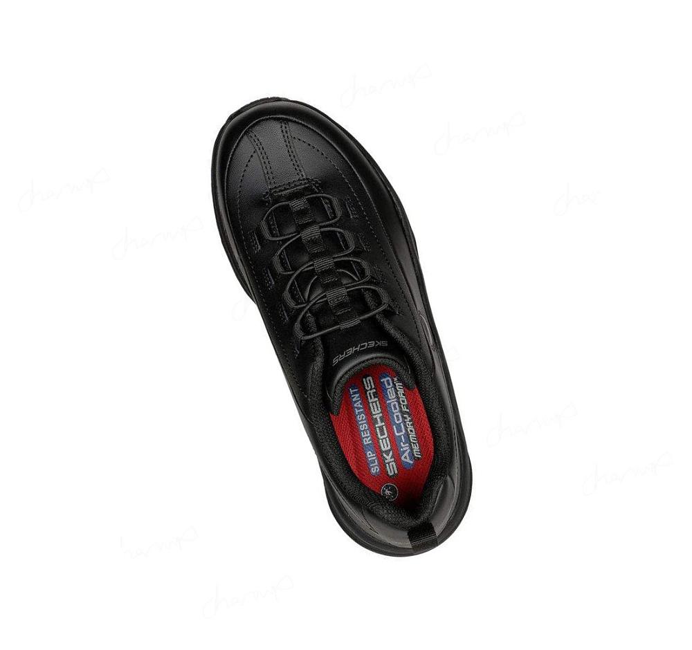 Zapatos De Trabajo Skechers D'Lux Walker SR - Jixil Mujer Negras | A0T1B_AR