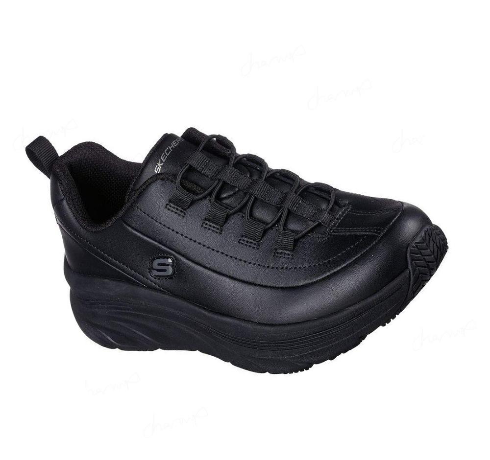 Zapatos De Trabajo Skechers D\'Lux Walker SR - Jixil Mujer Negras | A0T1B_AR