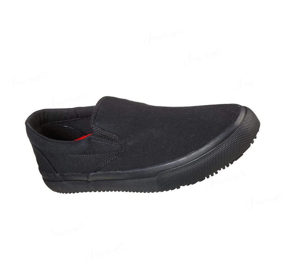 Zapatos De Trabajo Skechers Delvee - Bitalo SR Hombre Negras | 6A860_AR