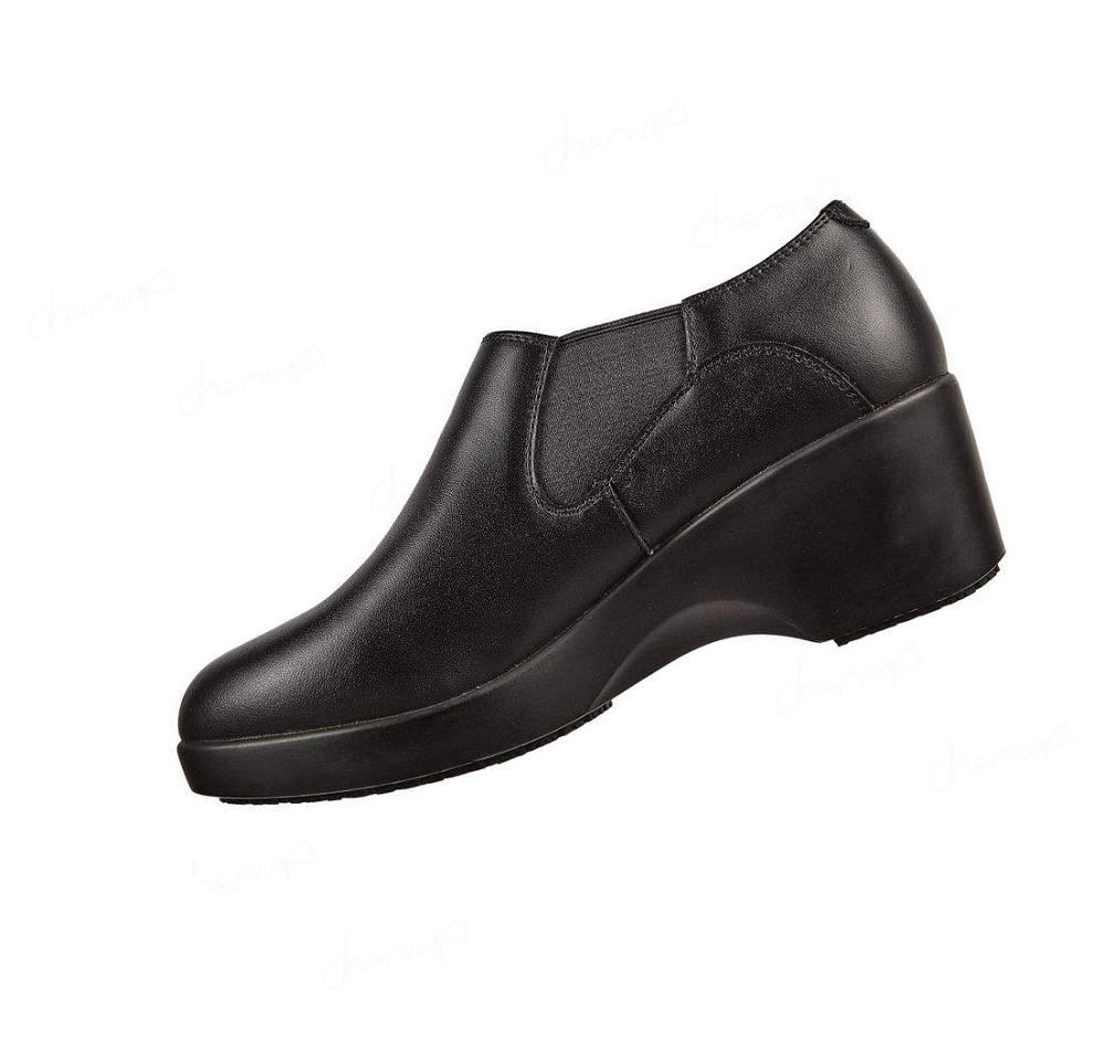 Zapatos De Trabajo Skechers Deoli SR Mujer Negras | ATT18_AR