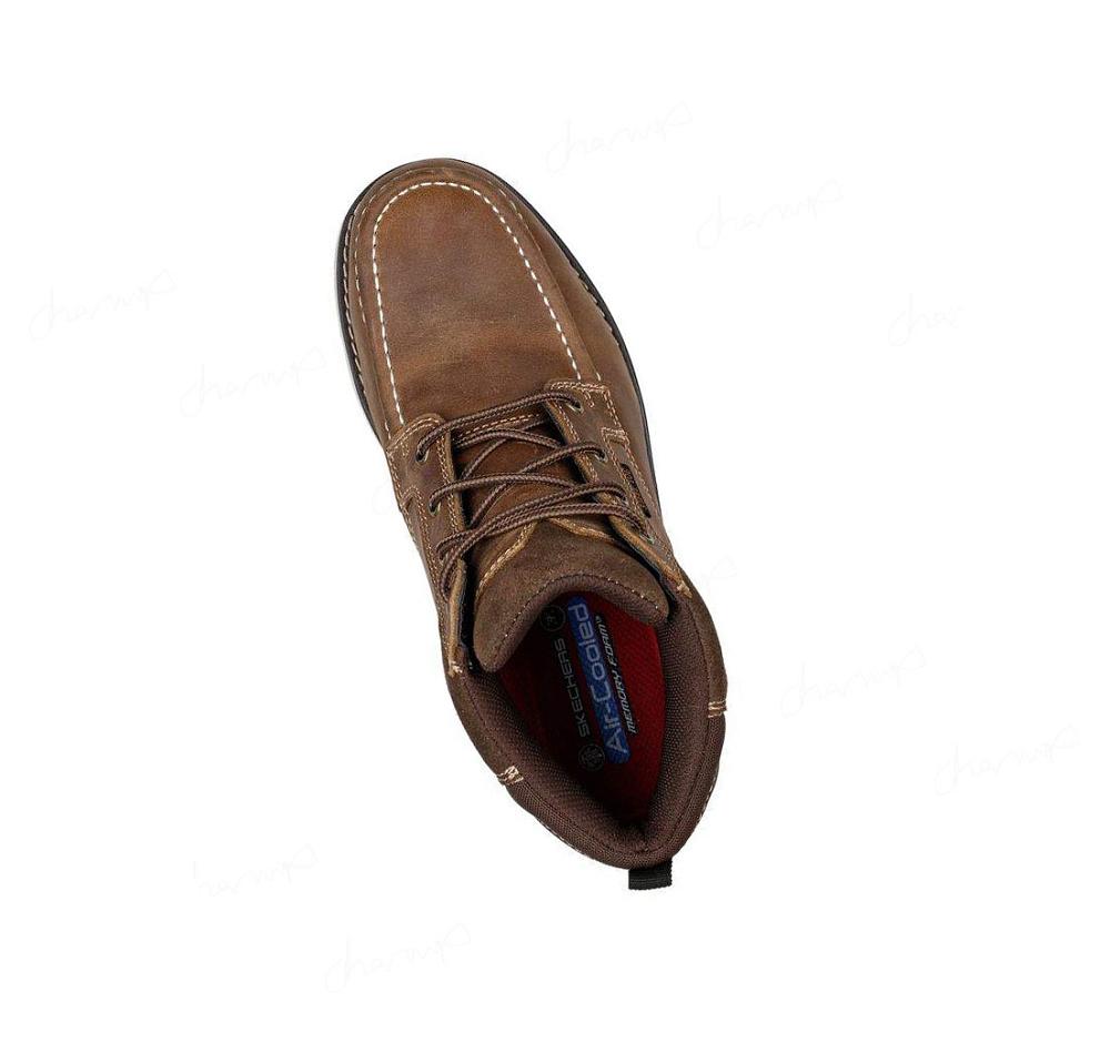 Zapatos De Trabajo Skechers Kadmiel - Kaed ST Hombre Marrones | 5561D_AR