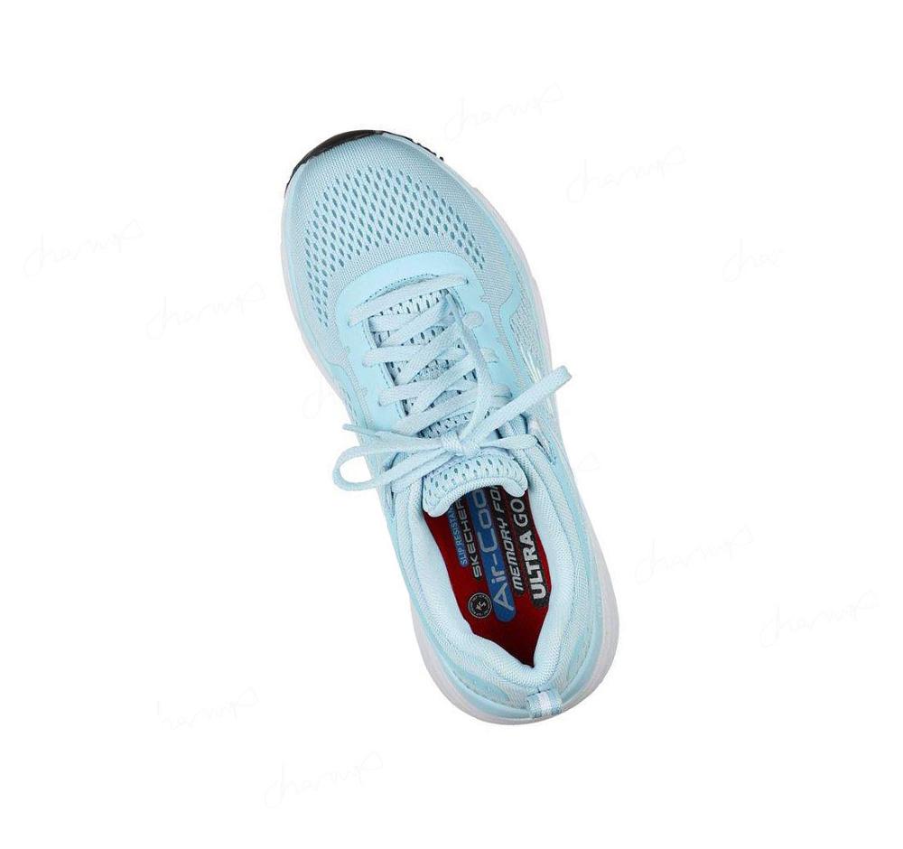 Zapatos De Trabajo Skechers Max Cushioning Elite SR - Banham Mujer Azules Claro | 3621A_AR