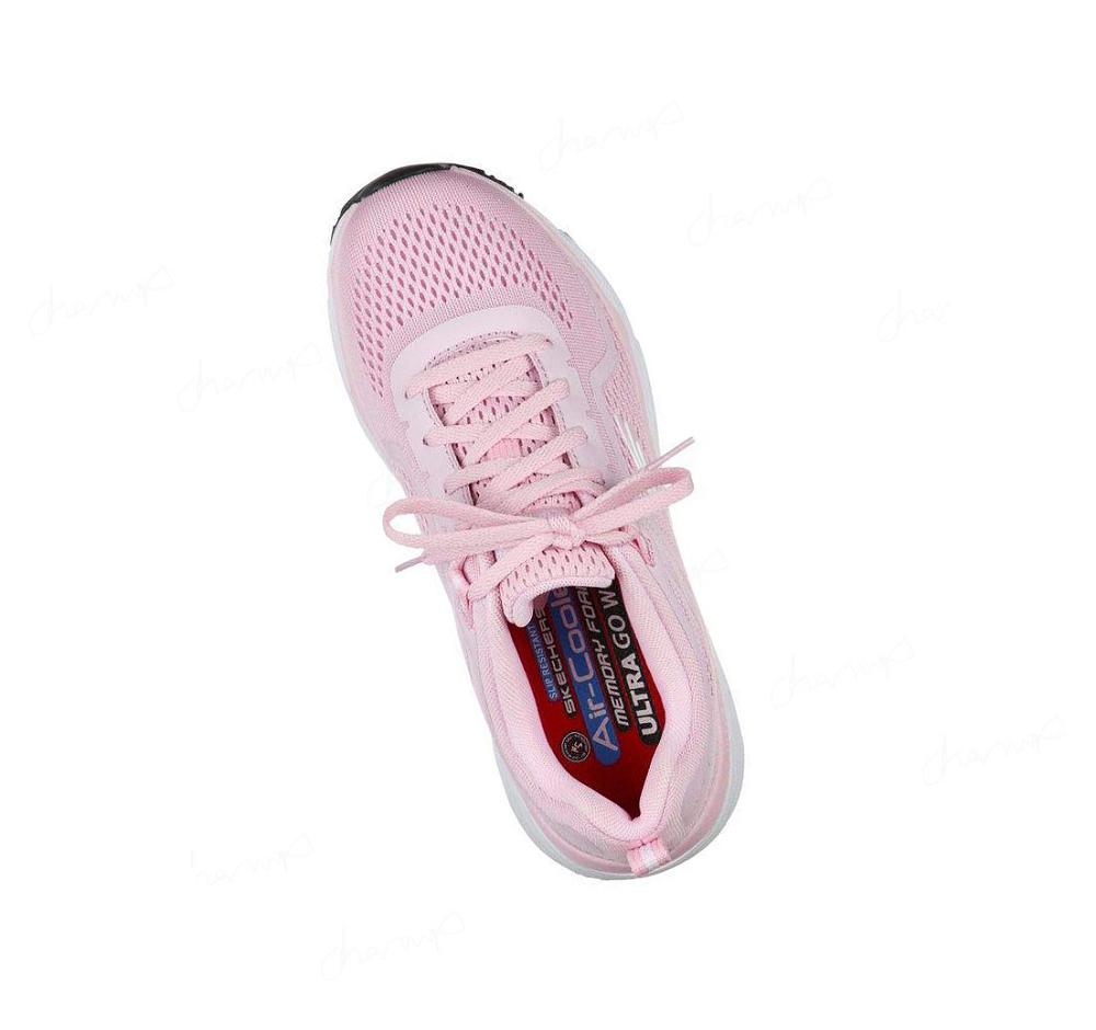 Zapatos De Trabajo Skechers Max Cushioning Elite SR - Banham Mujer Rosas | 36A6L_AR