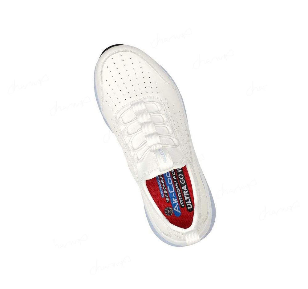 Zapatos De Trabajo Skechers Max Cushioning Elite SR - Serotina Mujer Blancas | 3TA6K_AR