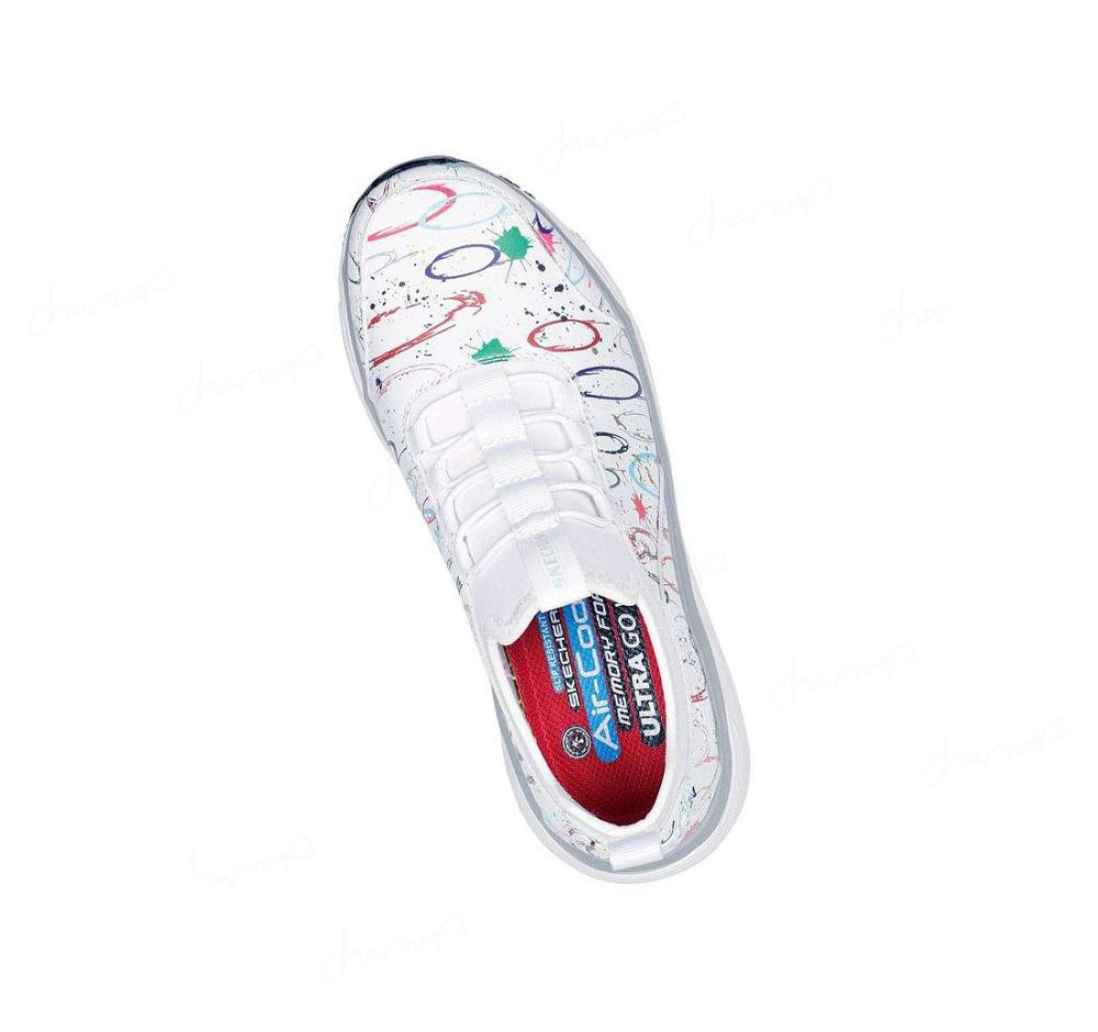 Zapatos De Trabajo Skechers Max Cushioning Elite SR - Serotina Mujer Blancas Multicolor | 3TT10_AR