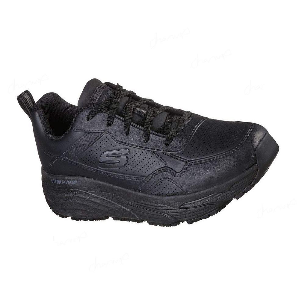 Zapatos De Trabajo Skechers Max Cushioning Elite SR - Derowen Hombre Negras | T6365_AR