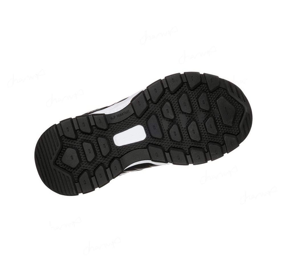 Zapatos De Trabajo Skechers Queznell ST WP Hombre Negras Blancas | 5086C_AR