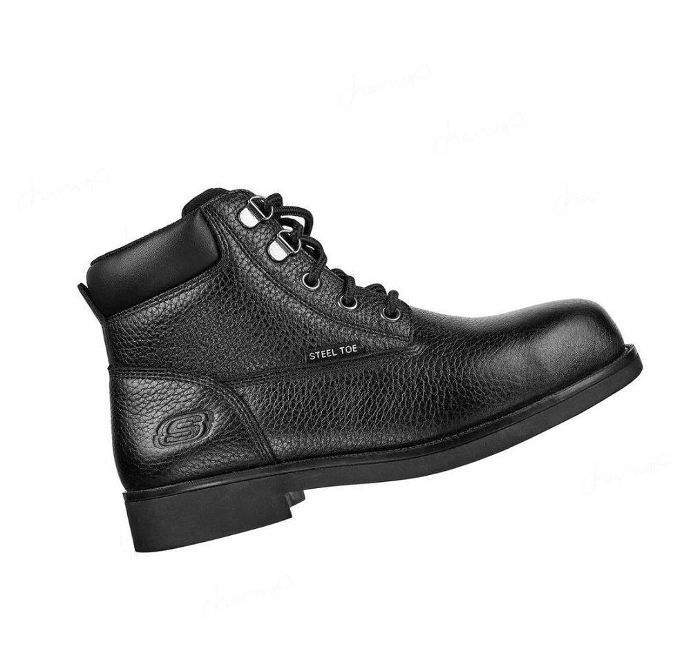 Zapatos De Trabajo Skechers Ravlas ST Mujer Negras | 59T1D_AR