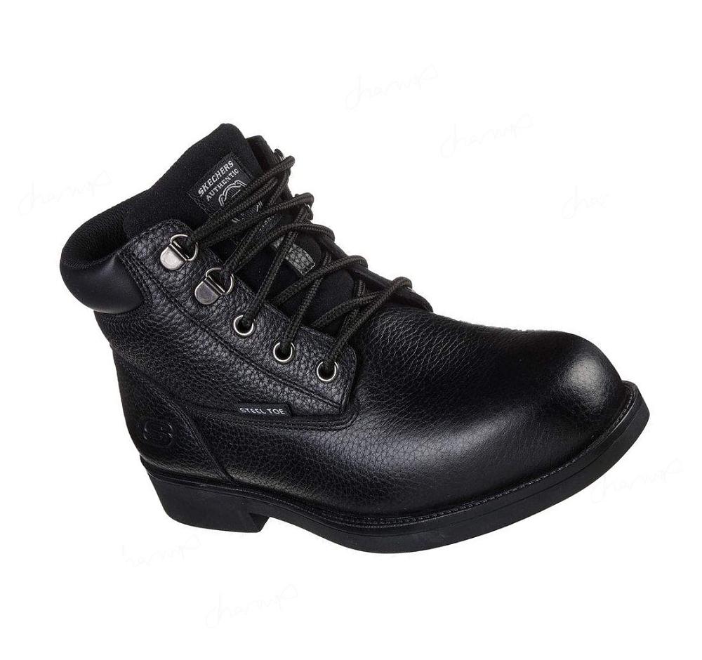 Zapatos De Trabajo Skechers Ravlas ST Mujer Negras | 59T1D_AR