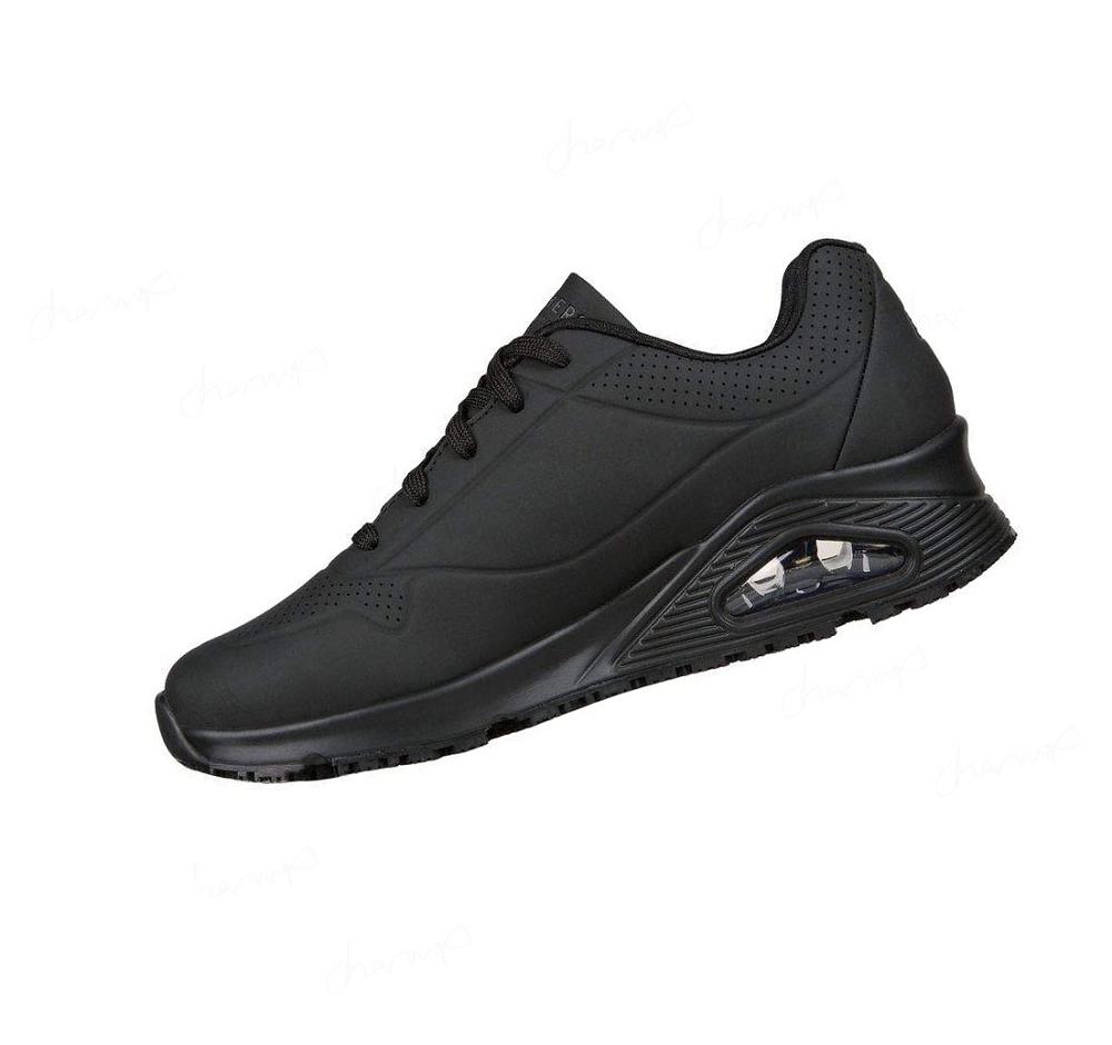 Zapatos De Trabajo Skechers Relaxed Fit: Uno SR Mujer Negras | 35T1X_AR