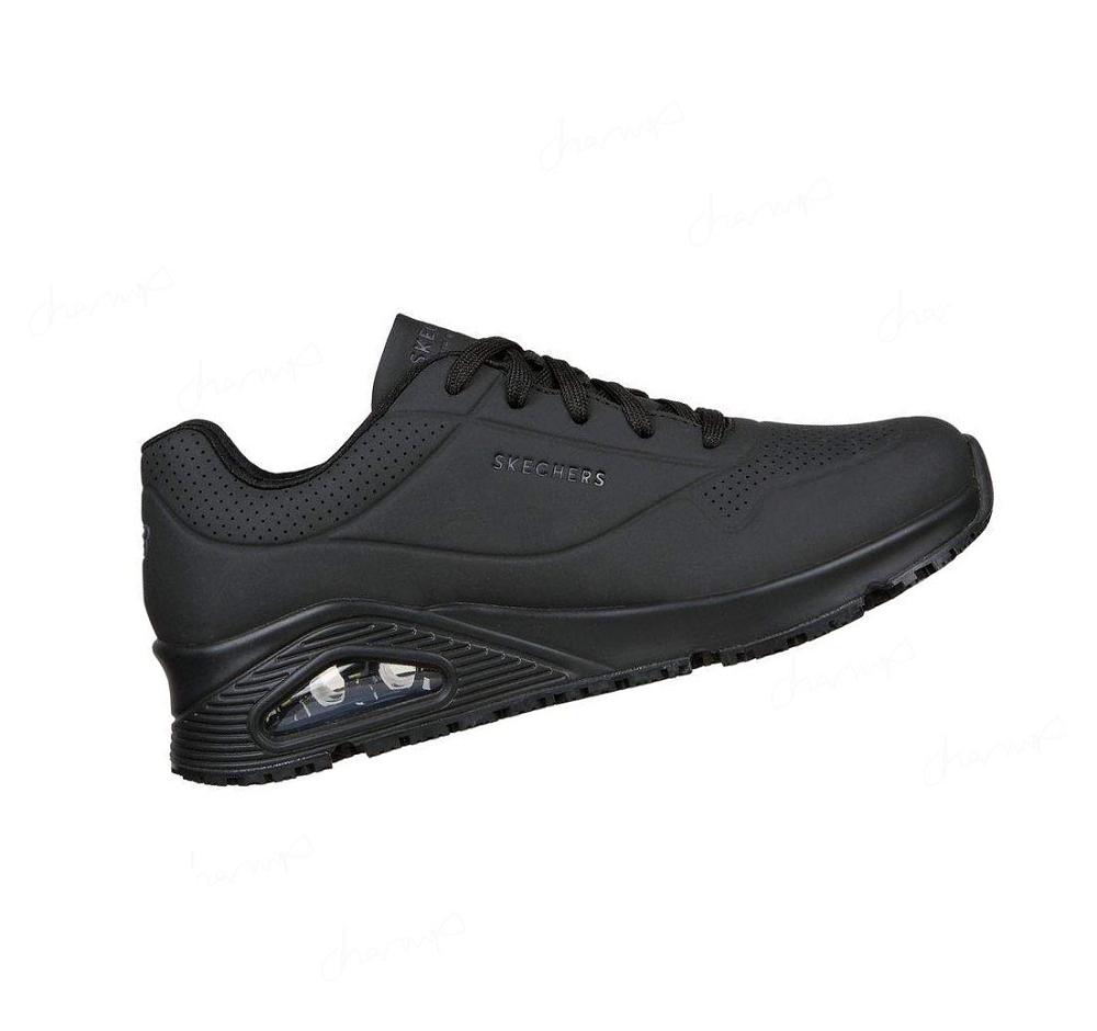 Zapatos De Trabajo Skechers Relaxed Fit: Uno SR Mujer Negras | 35T1X_AR