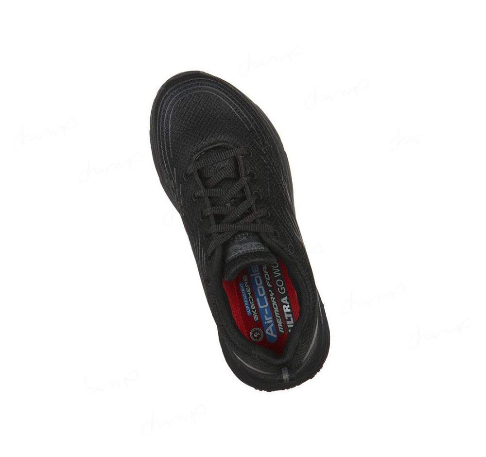 Zapatos De Trabajo Skechers Relaxed Fit: Max Cushioning Elite SR Mujer Negras | 3AT18_AR