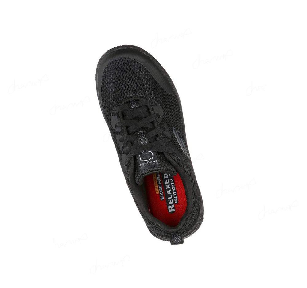 Zapatos De Trabajo Skechers Relaxed Fit: DynaAir SR Mujer Negras | 50A6K_AR