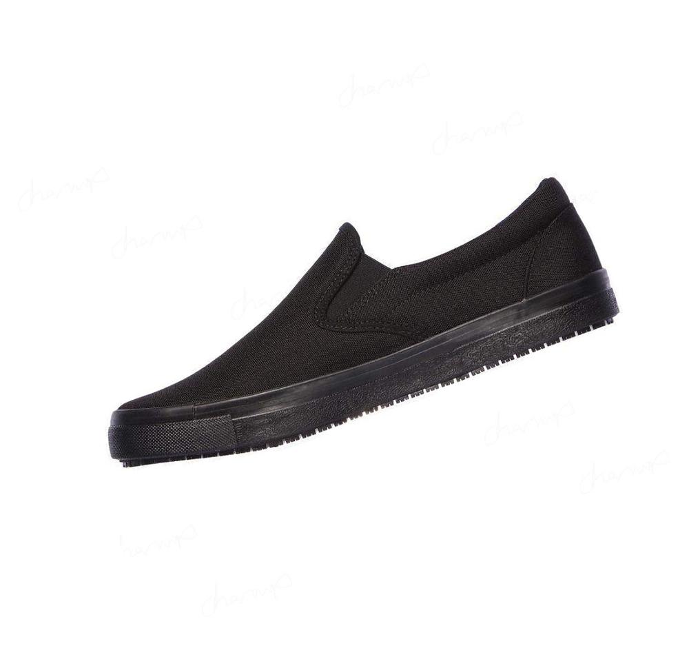 Zapatos De Trabajo Skechers Relaxed Fit: Sudler - Dedham SR Hombre Negras | 6036W_AR