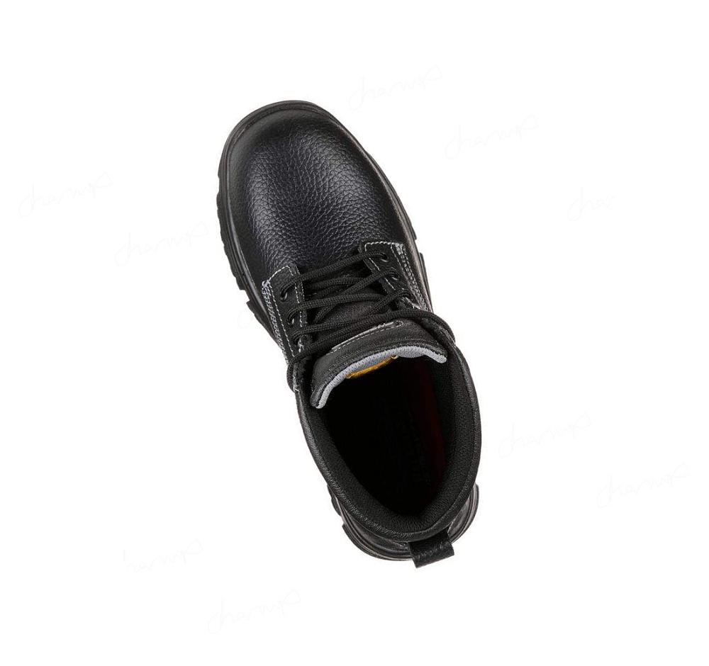 Zapatos De Trabajo Skechers Relaxed Fit: Burgin - Congaree Hombre Negras | 6311E_AR