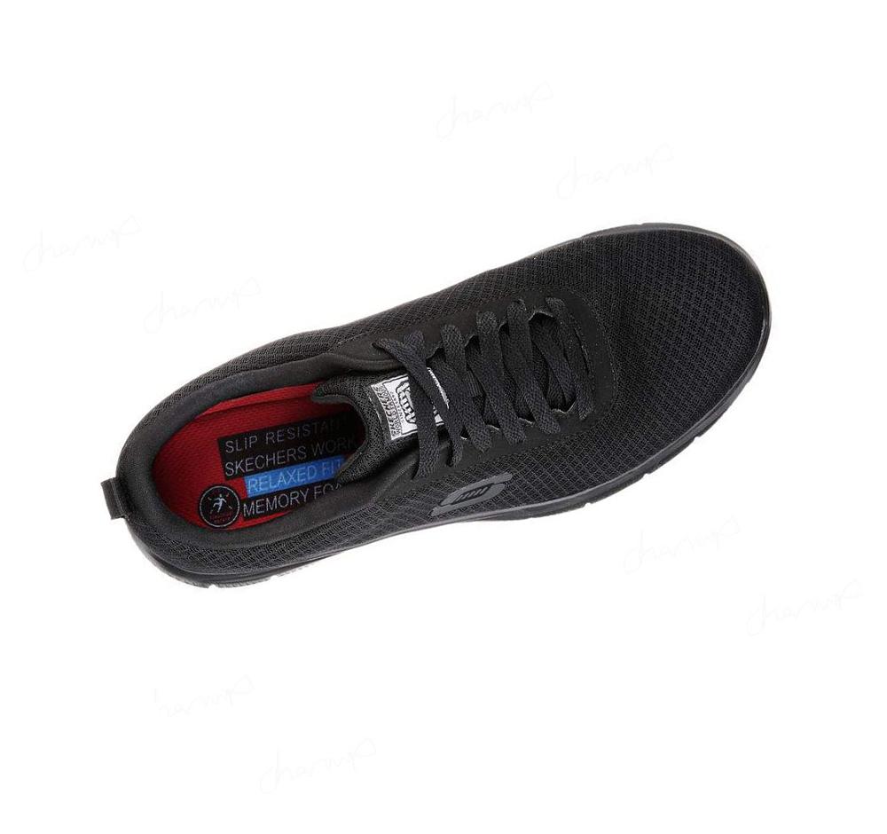 Zapatos De Trabajo Skechers Relaxed Fit: Flex Advantage - Bendon SR Hombre Negras | 6686W_AR