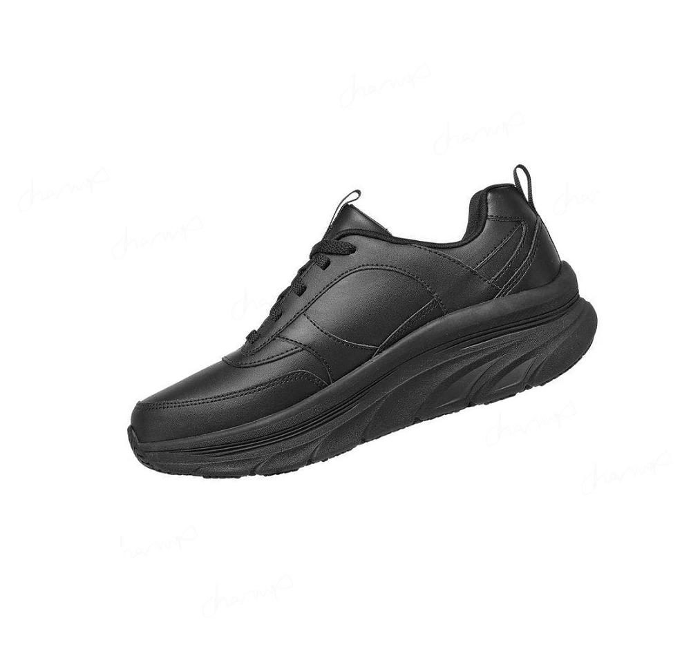 Zapatos De Trabajo Skechers Relaxed Fit: D'Lux Walker SR Mujer Negras | A021D_AR