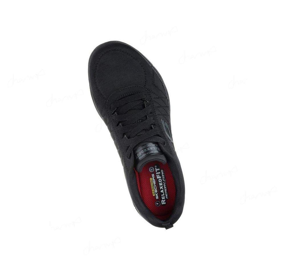 Zapatos De Trabajo Skechers Relaxed Fit: Ghenter SR Mujer Negras | A9A6L_AR