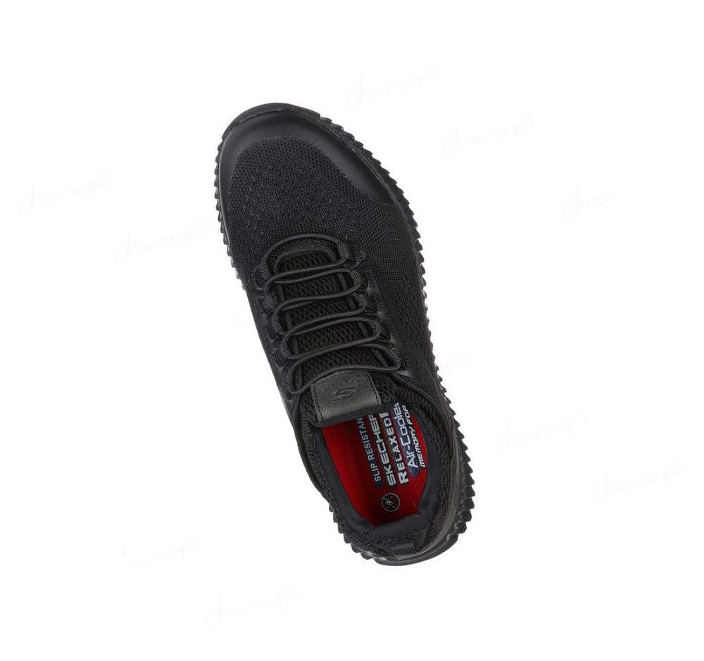 Zapatos De Trabajo Skechers Relaxed Fit: Cessnock - Carrboro SR Mujer Negras | AA210_AR