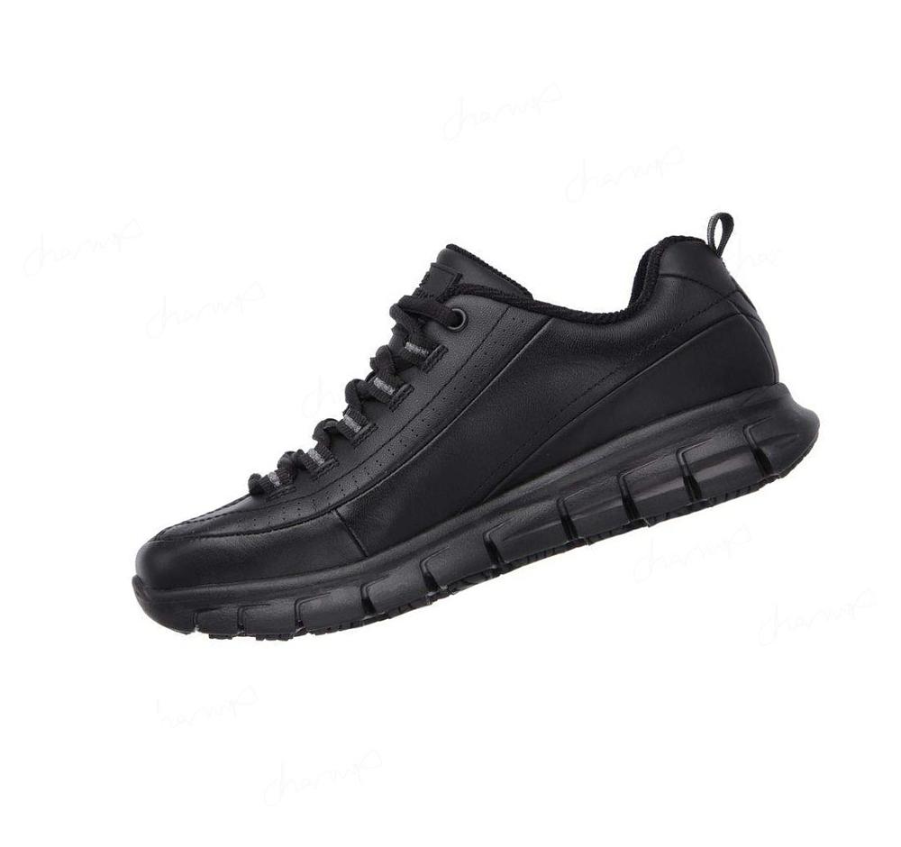 Zapatos De Trabajo Skechers Relaxed Fit: Sure Pista - Trickel Mujer Negras | ATA6L_AR