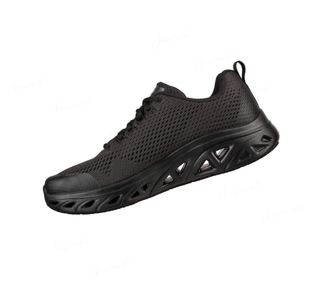 Zapatos De Trabajo Skechers Relaxed Fit: Glide-Step SR - Stauntap Hombre Negras | T011D_AR