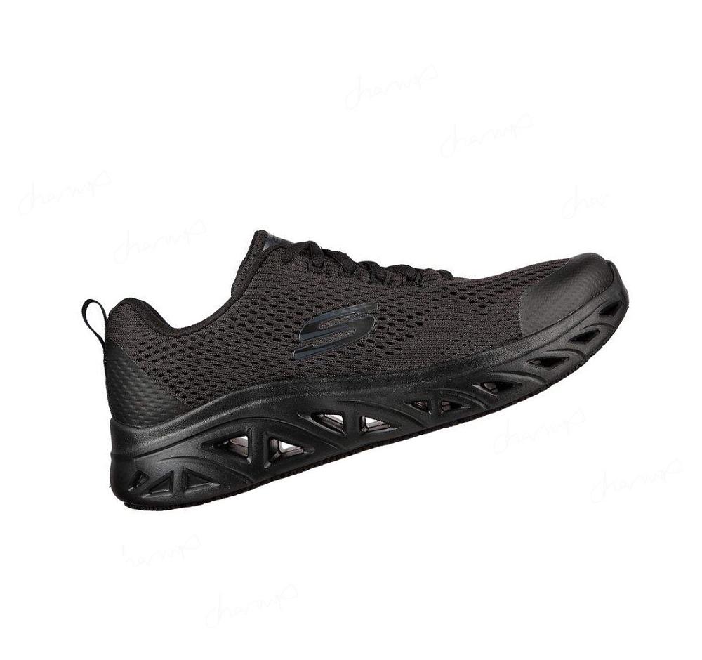 Zapatos De Trabajo Skechers Relaxed Fit: Glide-Step SR - Stauntap Hombre Negras | T011D_AR