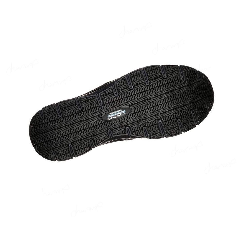 Zapatos De Trabajo Skechers Relaxed Fit: Flex Advantage SR - Bronwood Hombre Negras | T336W_AR