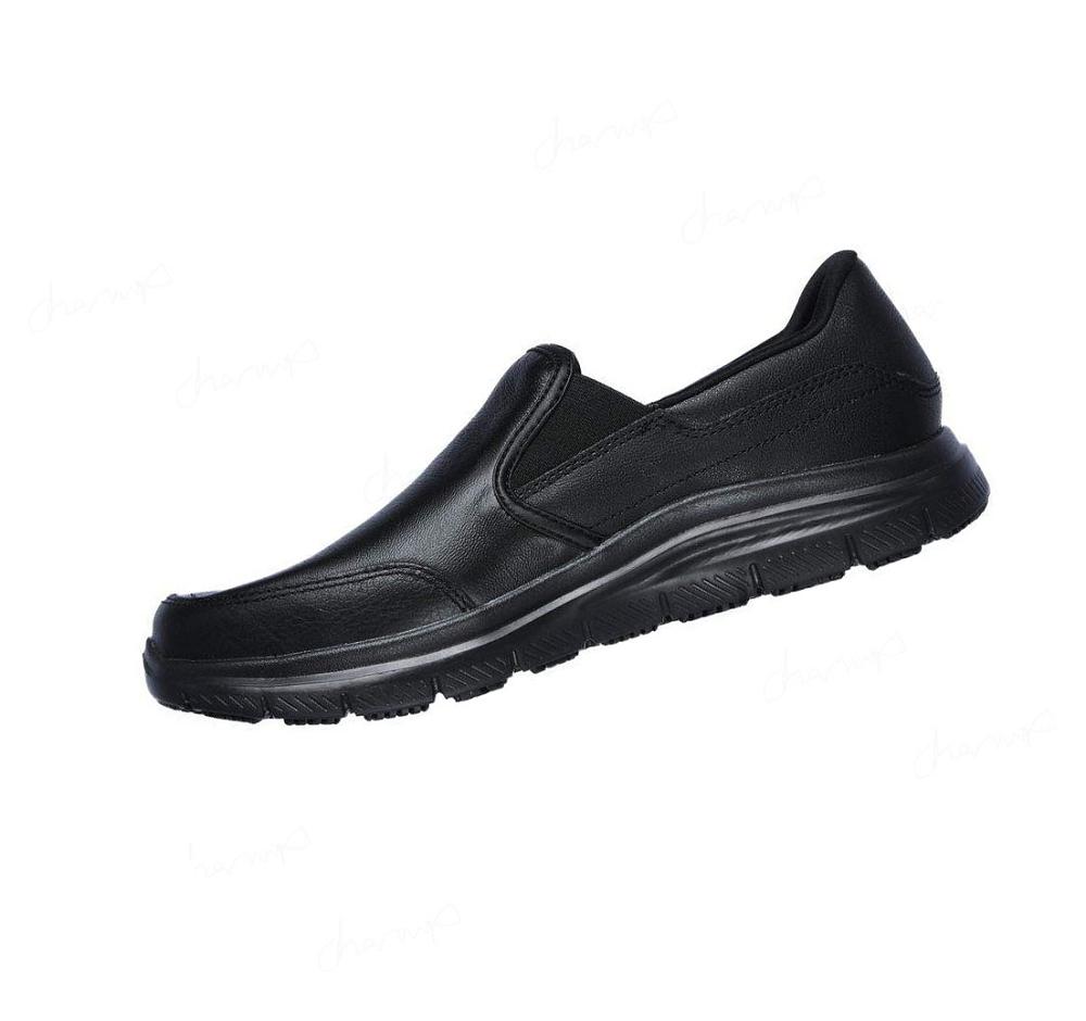 Zapatos De Trabajo Skechers Relaxed Fit: Flex Advantage SR - Bronwood Hombre Negras | T336W_AR