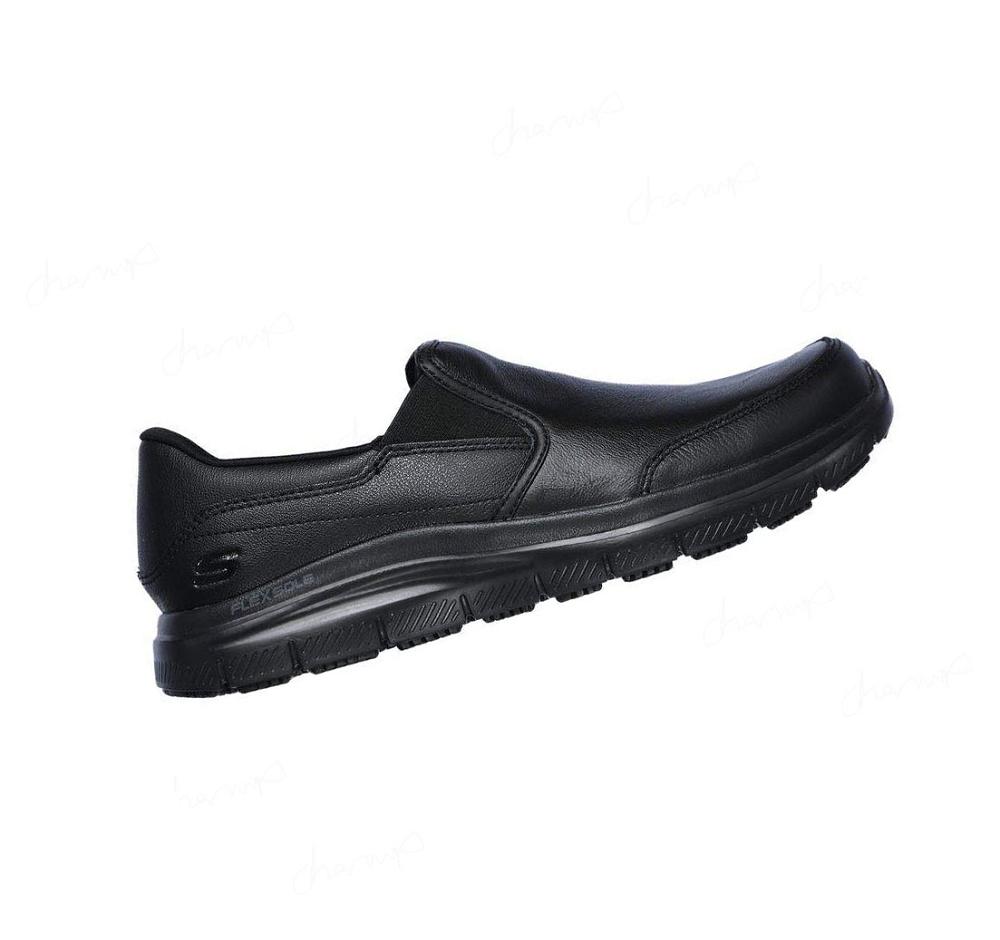 Zapatos De Trabajo Skechers Relaxed Fit: Flex Advantage SR - Bronwood Hombre Negras | T336W_AR