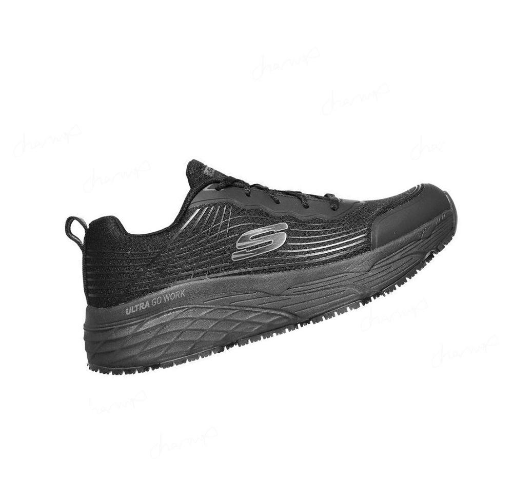 Zapatos De Trabajo Skechers Relaxed Fit: Max Cushioning Elite SR - Rytas Hombre Negras | T686C_AR