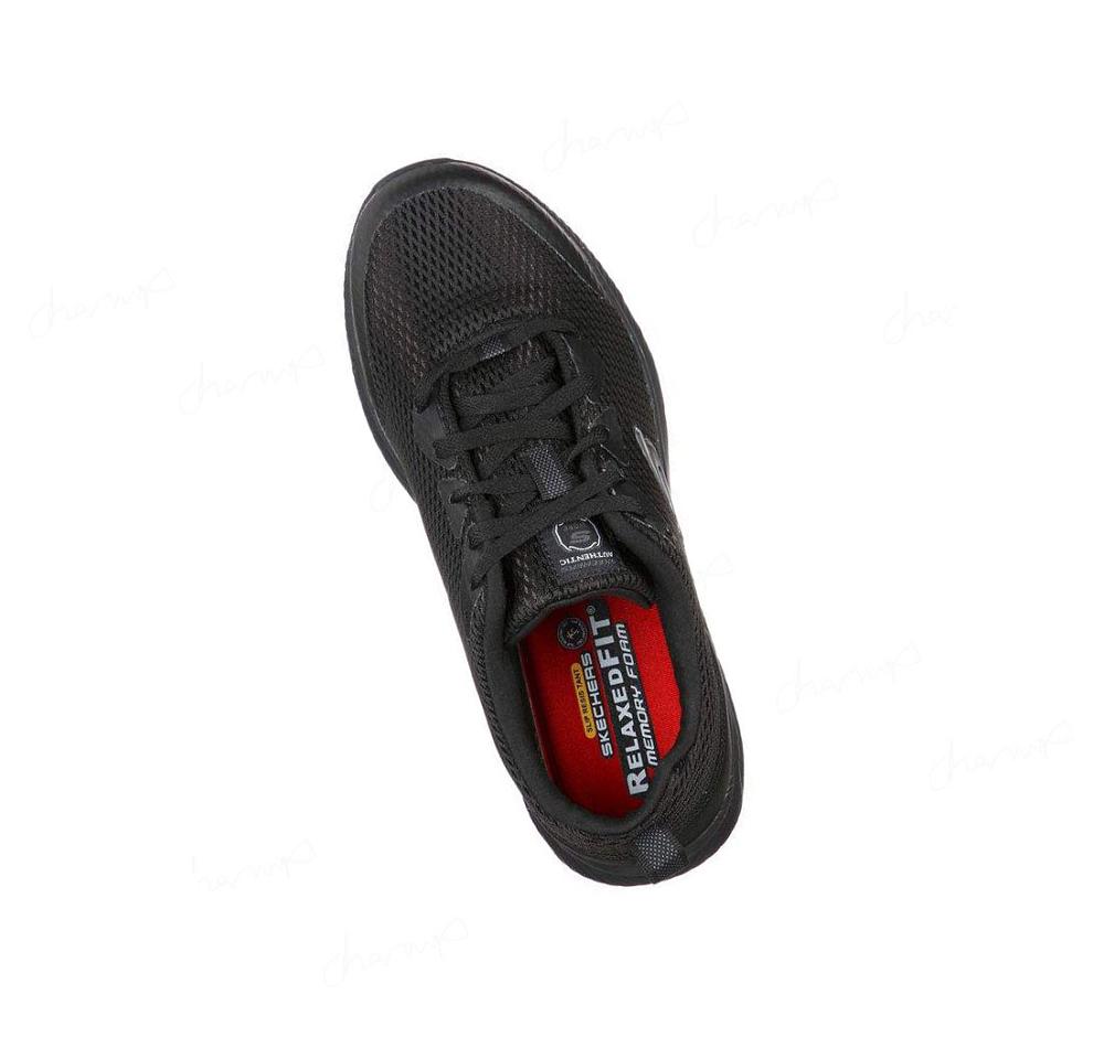 Zapatos De Trabajo Skechers Relaxed Fit: DynaAir SR Hombre Negras | TA61Q_AR