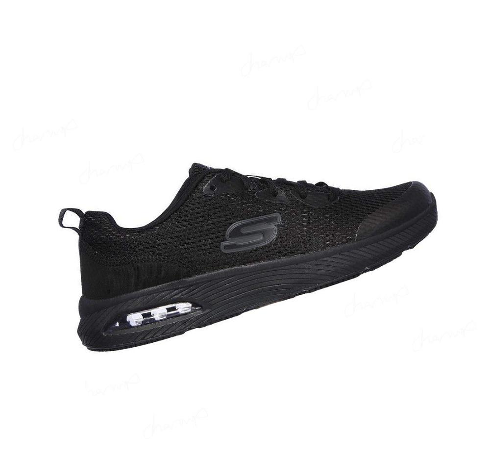 Zapatos De Trabajo Skechers Relaxed Fit: DynaAir SR Hombre Negras | TA61Q_AR