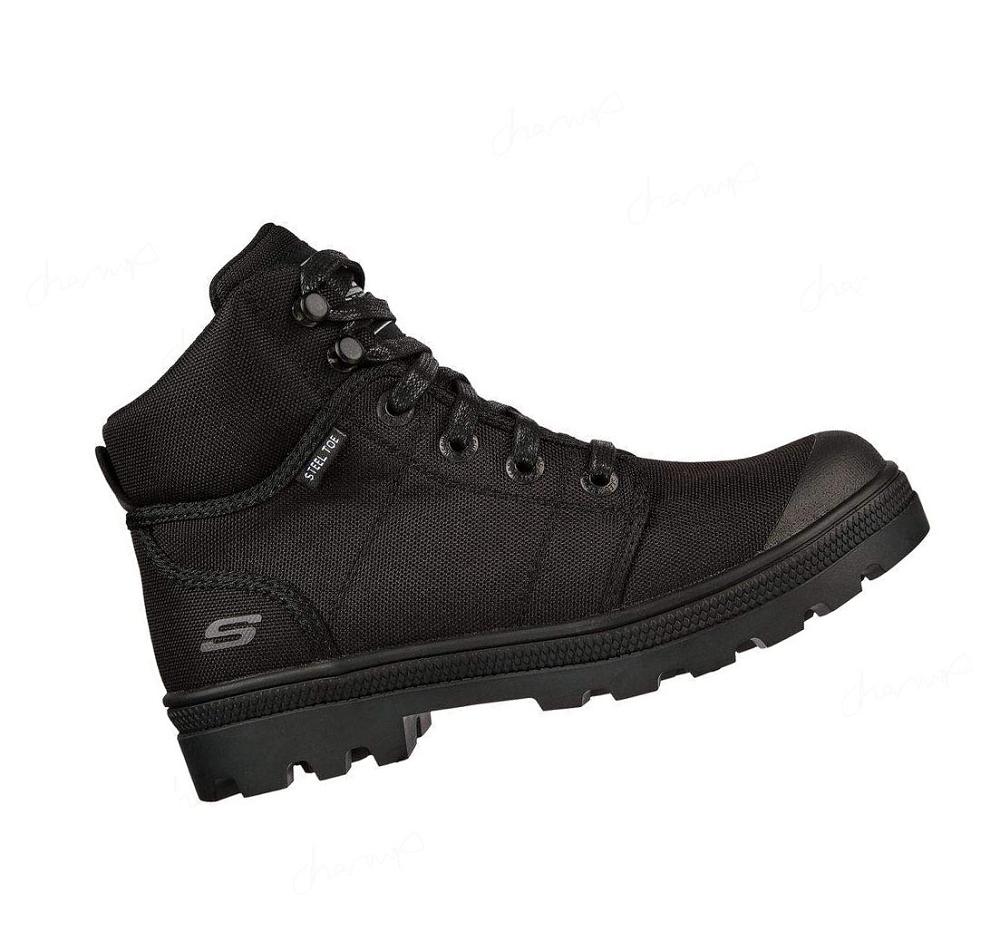 Zapatos De Trabajo Skechers Rotund - Darragh ST Mujer Negras | 56210_AR