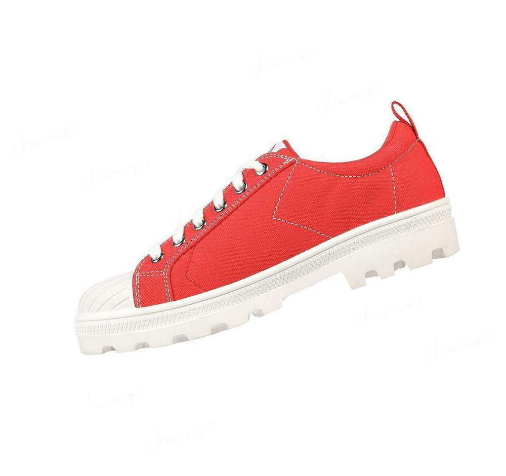 Zapatos De Trabajo Skechers Rotund ST Mujer Rojas | 5396L_AR