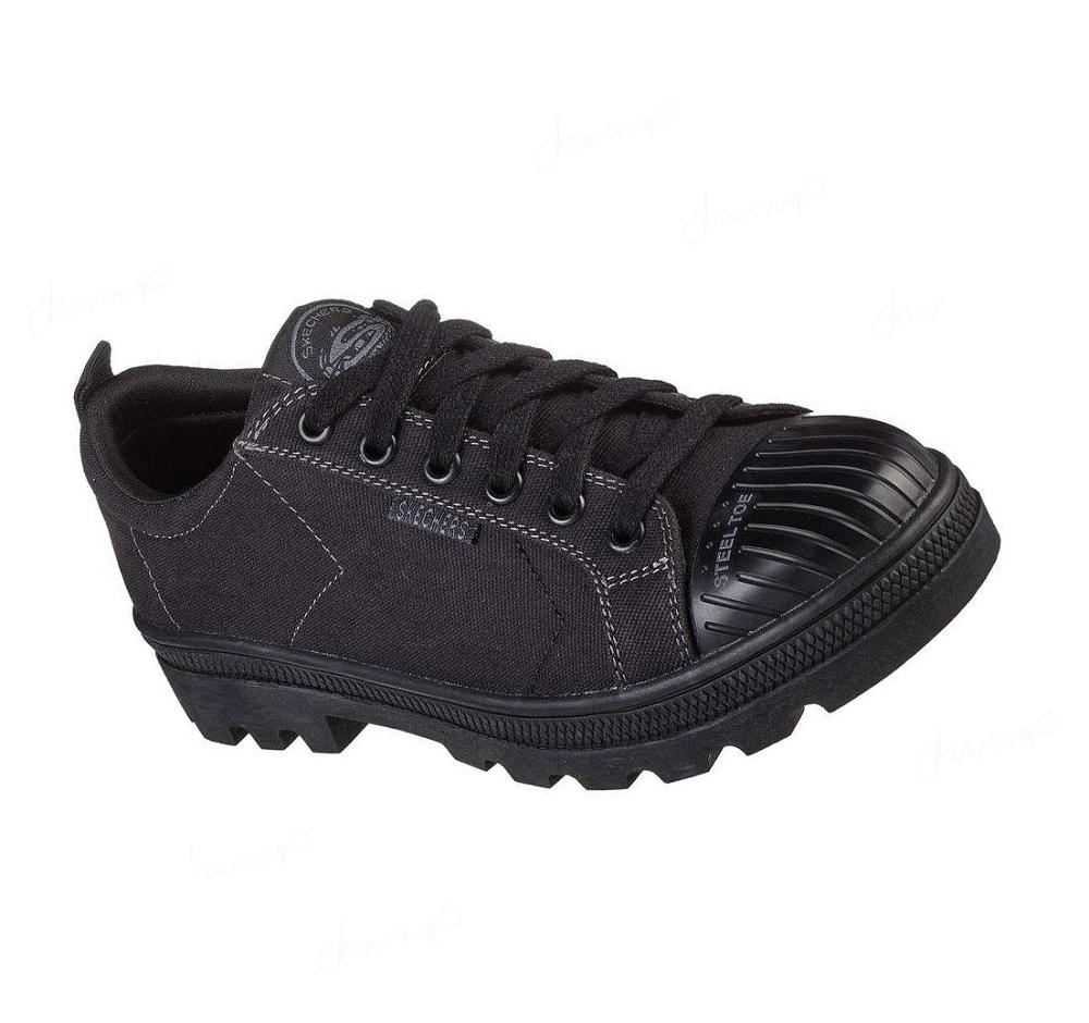 Zapatos De Trabajo Skechers Rotund ST Mujer Negras | 53A6C_AR