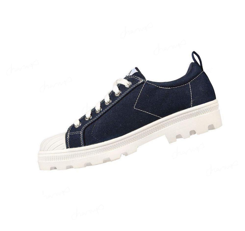 Zapatos De Trabajo Skechers Rotund ST Mujer Azul Marino | 53T1B_AR