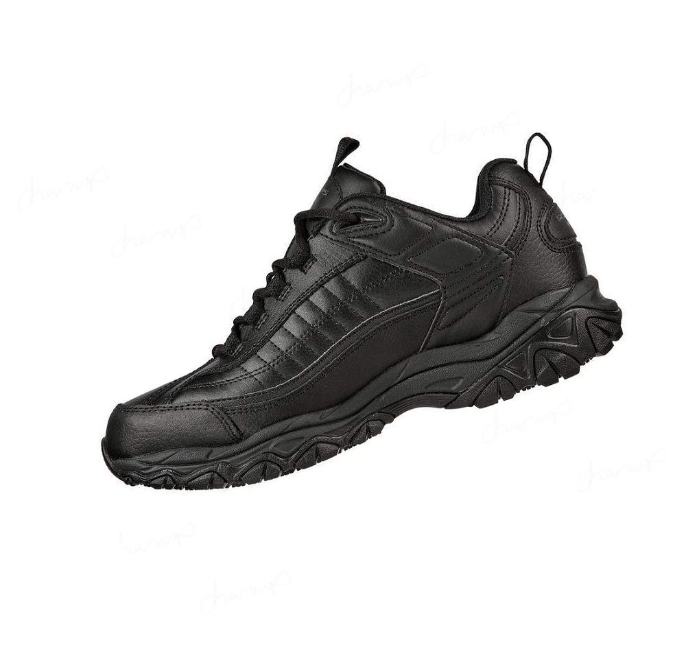 Zapatos De Trabajo Skechers Soft Stride - Fambli SR Hombre Negras | 6A36L_AR