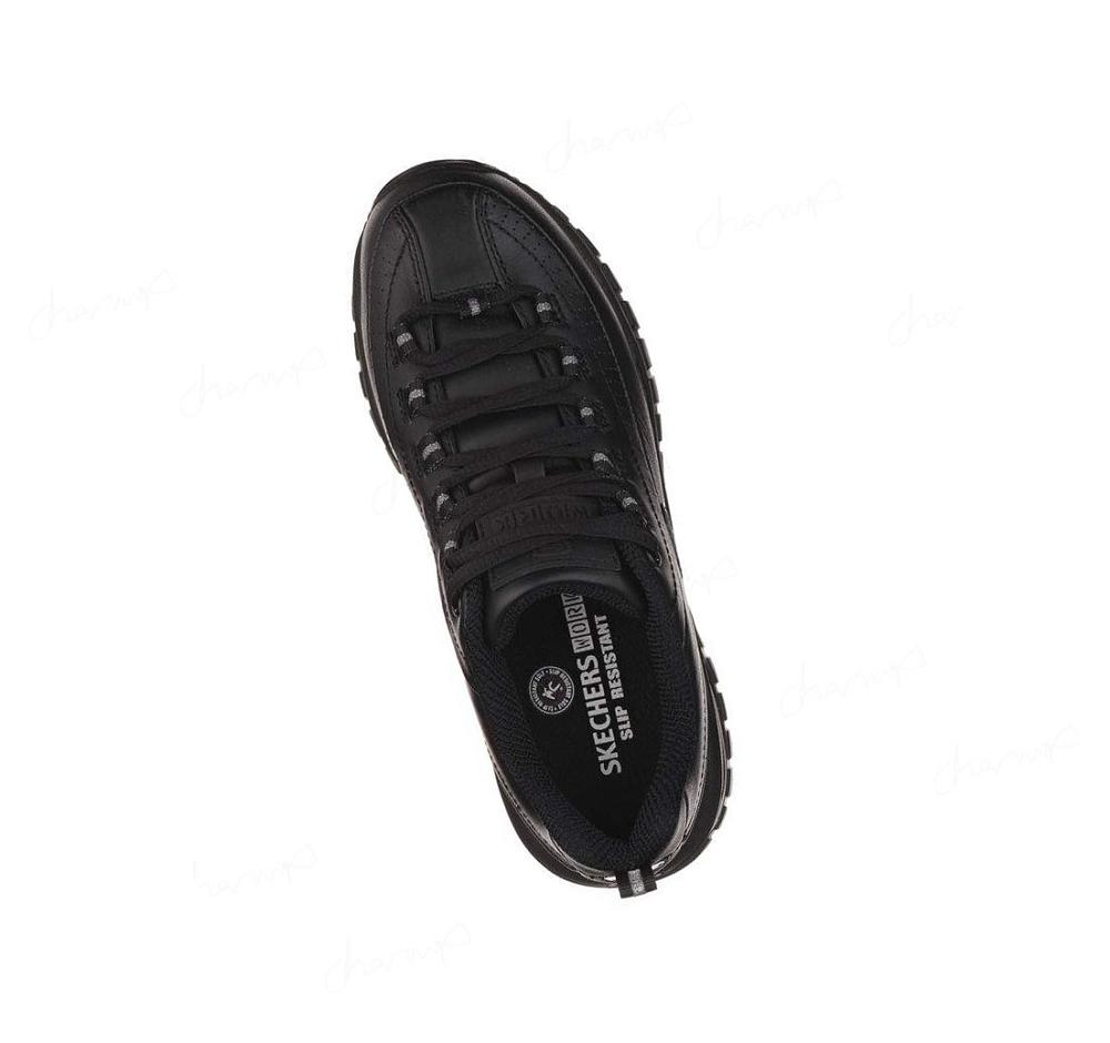 Zapatos De Trabajo Skechers Soft Stride - Softie Mujer Negras | A596R_AR